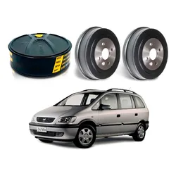  Tambor Freio Traseiro Zafira 2.0 8v 2001 A 2004