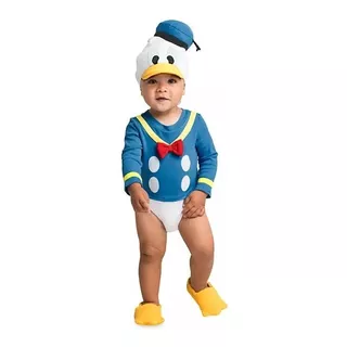 Disfraz Para Bebe Pato Donald Con Zapatos Importado Original