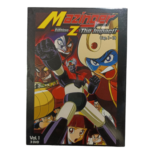 Mazinger Edition Z: The Impact! Vol. 1 Capítulos 1-13 Dvd