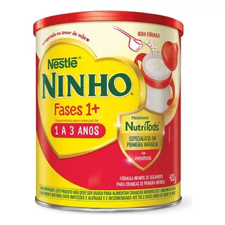 Ninho Formula Infantil Fases 1 + - Lata 400g