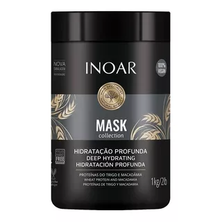 Inoar Mascara Capilar Macadamia 1 Kg. Hidratación Profunda