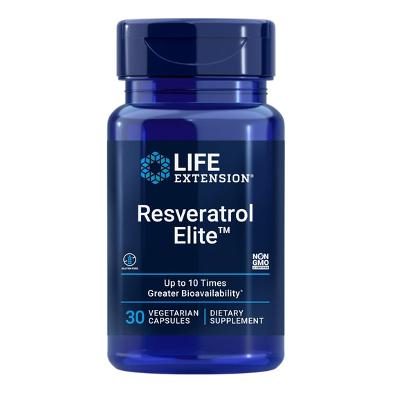 Resveratrol 100 Mg -para La Salud Del Corazón Life Extension