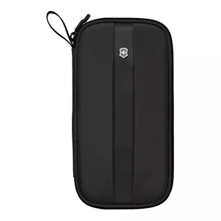 Organizador Documentos Para Viagem Proteção Rfid Victorinox Cor Preto