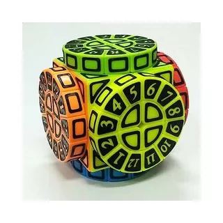 Time Machine 2x2 Cubo Rubik Maquina Tiempo Con Pegatinas