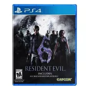 Resident Evil 6 Standard Edition Capcom Ps4 Físico