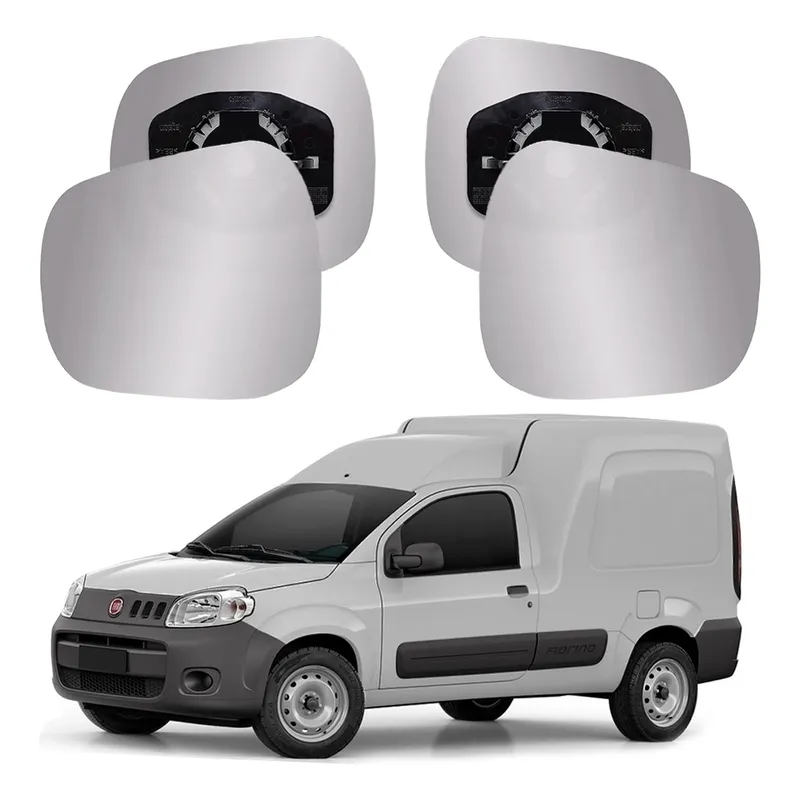 Par Lentes Retrovisor Fiorino 1.4 2013 A 2021