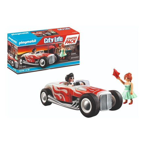 Playmobil   Starter Pack Hot Rod