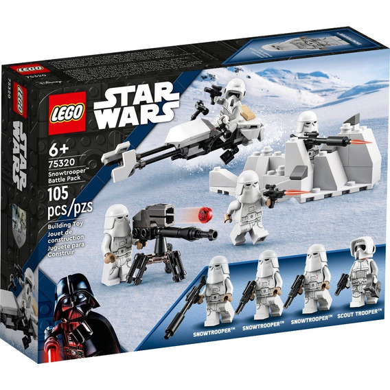 Lego Star Wars- Pack De Combate Soldados De Las Nieves 75320 Cantidad de piezas 105