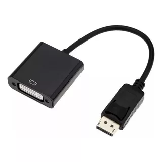 Cabo Adaptador Displayport Macho Para Dvi (24+5) Femea 612 Cor Preto