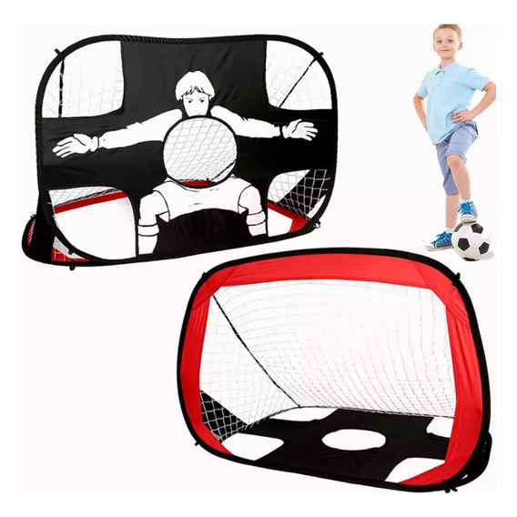 Portería De Fútbol Plegable Para Entrenamiento De Niños