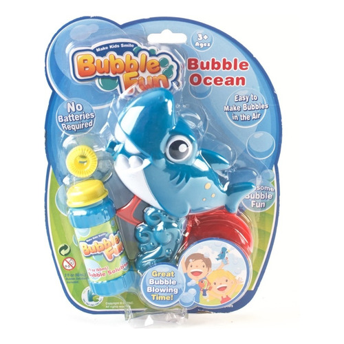 Burbujero A Friccion Power Tiburon Bubble Fun Burbujas Edu