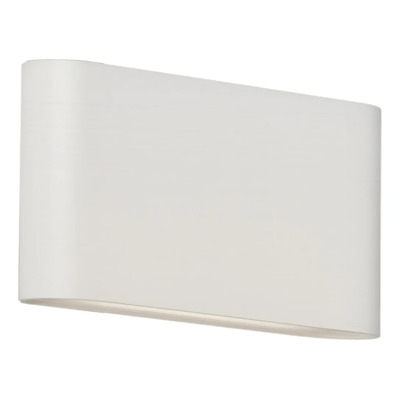 Bidireccional Aluminio Led 12w Luton 2 Blanco Moderno Ld  Blanco