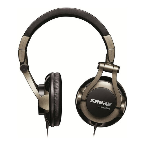 Auriculares Shure Srh550dj Para Dj Color Negro