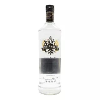 Vodka Smirnoff Black 1000ml