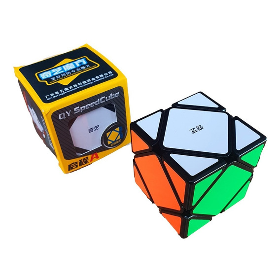 Cubo Rubik Qiyi Qicheng Skewb Speedcube - Negro 