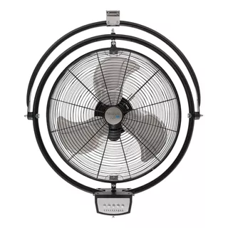 Ventilador De Pared Y Techo Industrial Narvik De 20 Pulgadas Con Control Remoto, Giratorio, Inclinación Ajustable, Aspas De Metal, Potente Con 3 Velocidades