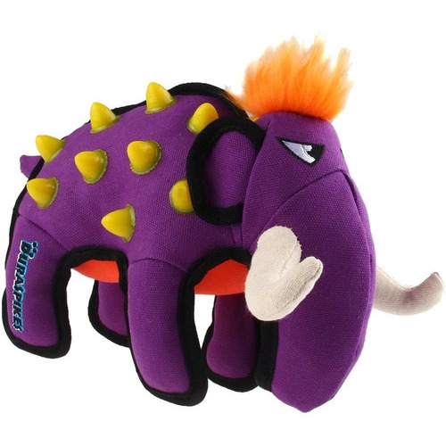 Juguete Para Perros Gigwi Duraspikes Elefante Extra Durable Color Violeta
