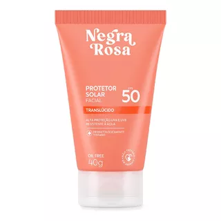 Protetor Solar Facial Fps50 Negra Rosa