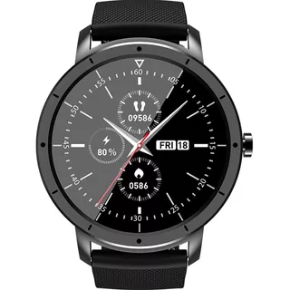 Reloj Inteligente Smartwatch De Pantalla Completa Negro Hw21