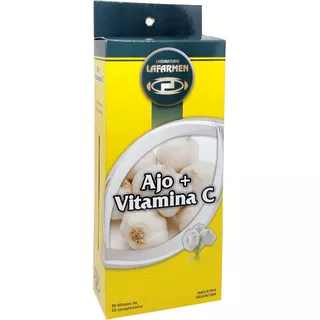 Ajo + Vitamina C - Lafarmen X 300 Comp