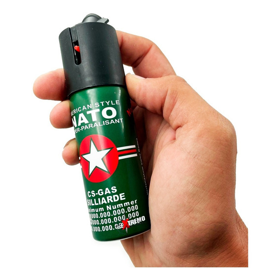 Gas Pimienta 60 Ml Aerosol Paralizante Lacrimogeno Defensa