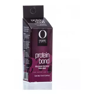 Sellador De Esmalte Protein Bond Organic Nails 10 Ml - Jsaú