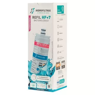 Refil Filtro Purificadores Água Ibbl - Bacteriológico Hf+7