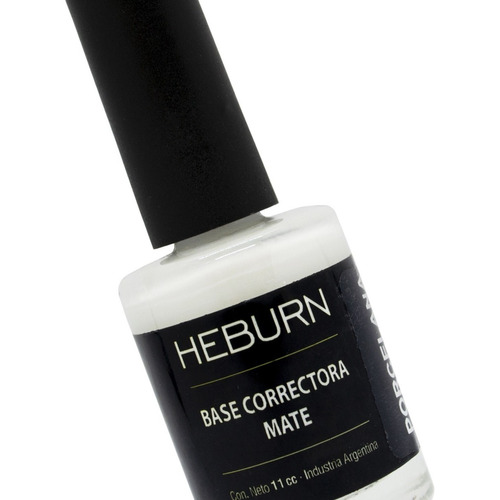 Heburn Esmalte 108 Base Correctora Imperfecciones Uñas Mate