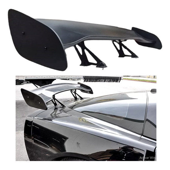 Aleron Spoiler Cajuela Plastico Bases Aluminio Ajustable 