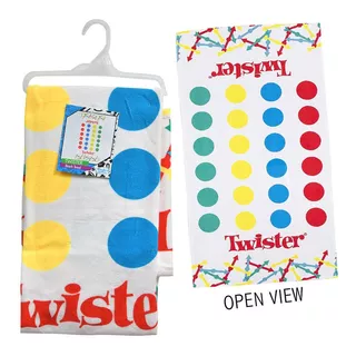 Hasbro Twister Toalla De Playa 140 X 70 Cm Microfibra