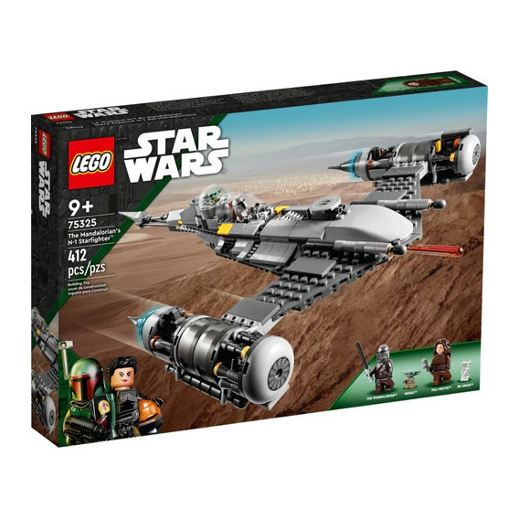 Kit Lego Star Wars Caza Estelar N 1 De The Mandalorian 75325 Cantidad De Piezas 412