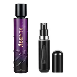 Colônia Absinto 100ml Água De Cheiro + Brinde Porta Perfume 