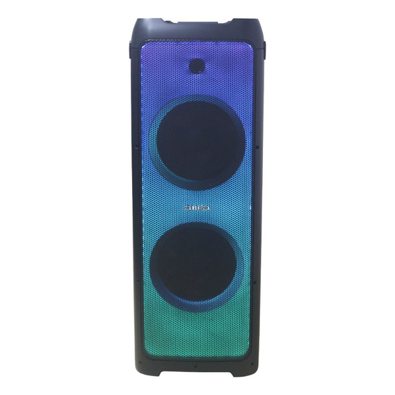 Parlante Activo Dj Aiwa Aw-pok300d Bluetooth 3000w Pmpo Color Negro