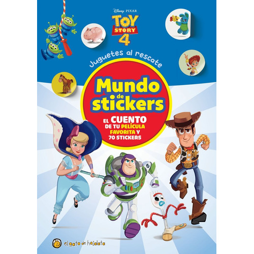 JUGUETES AL RESCATE - TOY STORY 4, de Disney. Editorial Guadal, tapa blanda en español, 2023