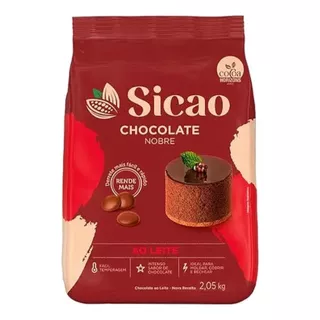 Gotas Sicao De Chocolate Ao Leite Gold 2,05kg