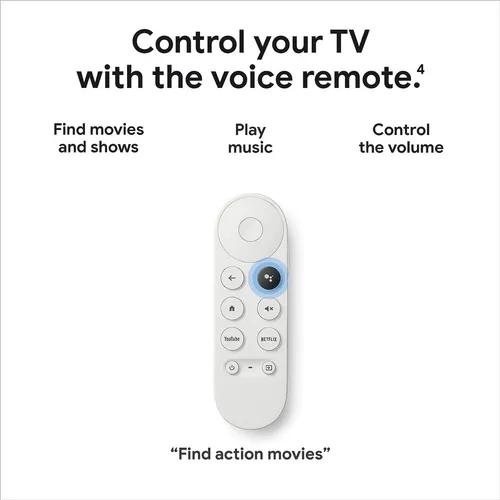 Google Chromecast com Google Tv (4k) - Desfrute de filmes e