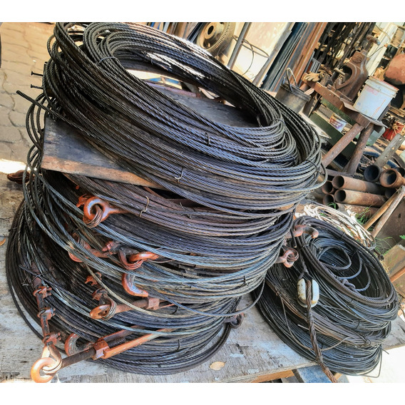 Cable De Acero.. Rienda. 5 Mm...precio X Mt...tubos Larralde