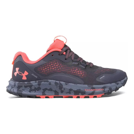 Tenis Trail Under Armour Charged Bandit Tr 2 Gris Mujer 3024