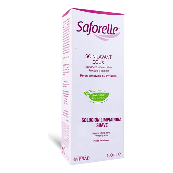 Limpiador Saforelle Suave X 100ml