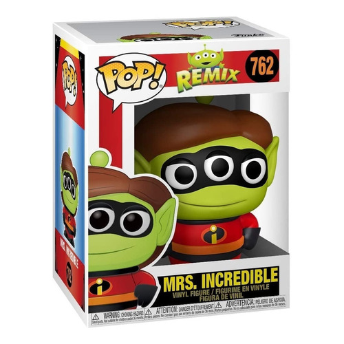 Funko Pop Alien Remix Mrs. Incredible 762  Pixar - Gw041