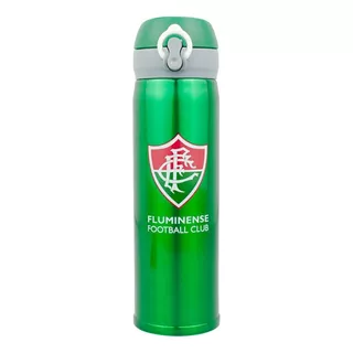 Garrafa Térmica 420ml Fluminense Cor Verde
