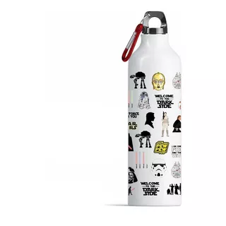 Termo Botella Star Wars 750ml, Botella Aluminio