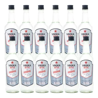 Vodka Tragos Nacional Cocktails Alcohol Clasico Caja X12 U