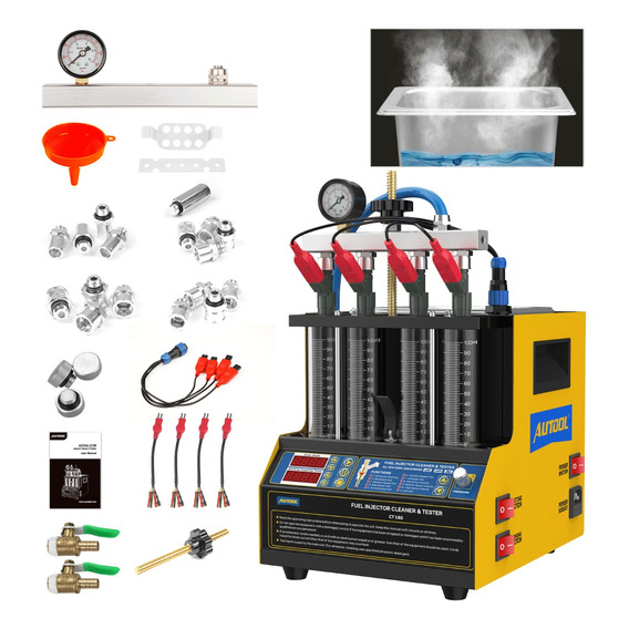 Laboratorio De Inyector Tina Ultrasónica Calefacción Autool