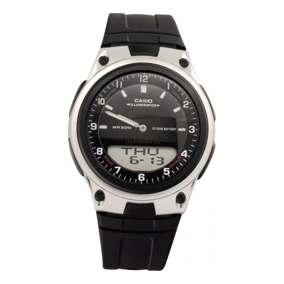 Reloj Para Hombre Casio Aw80-1avdf Negro