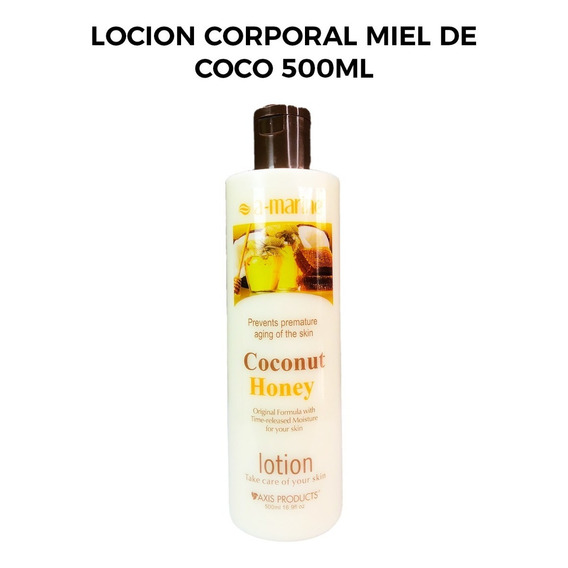 Locion Corporal Miel De Coco 500ml