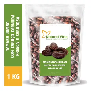 Tâmara Israelense Jumbo A Melhor Premium - 1kg