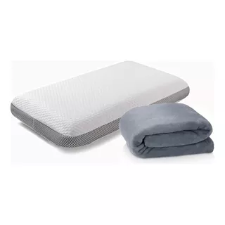 Almohada Viscoelastica Memory Y Cobija Personal Series Netfl