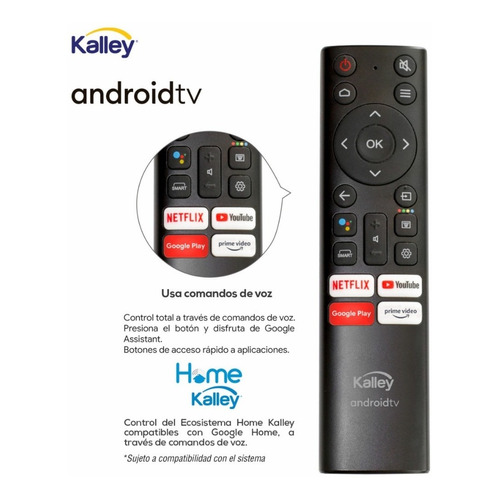 Televisor Kalley 32  Smart K-atv32hd Android Bluetooth