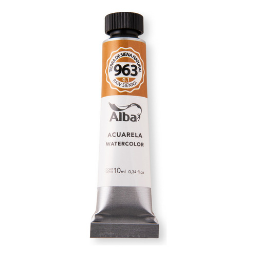 Acuarela Profesiona Alba Pomo 10ml Grupo 1 Color Tierra siena natural - 963